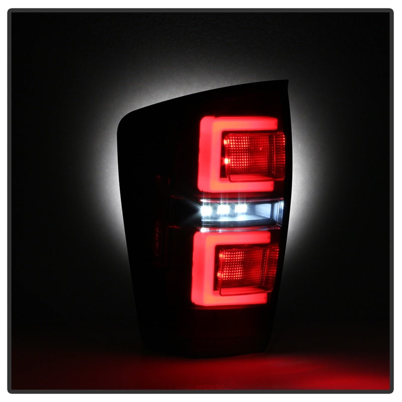 Spyder 16-17 Toyota Tacoma LED Tail Lights - Black (ALT-YD-TT16-LED-BK) SPYDER