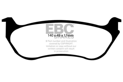 EBC RedStuff Rear Brake Pads - DP31626C EBC