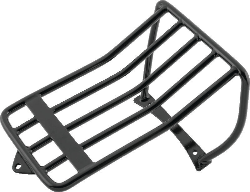 Bikers Choice 06-12 FXST W/ 200 MM Tire & Solo Seat Black Luggage Rack
