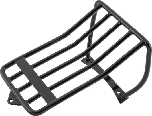 Bikers Choice 06-12 FXST W/ 200 MM Tire & Solo Seat Black Luggage Rack - 482809