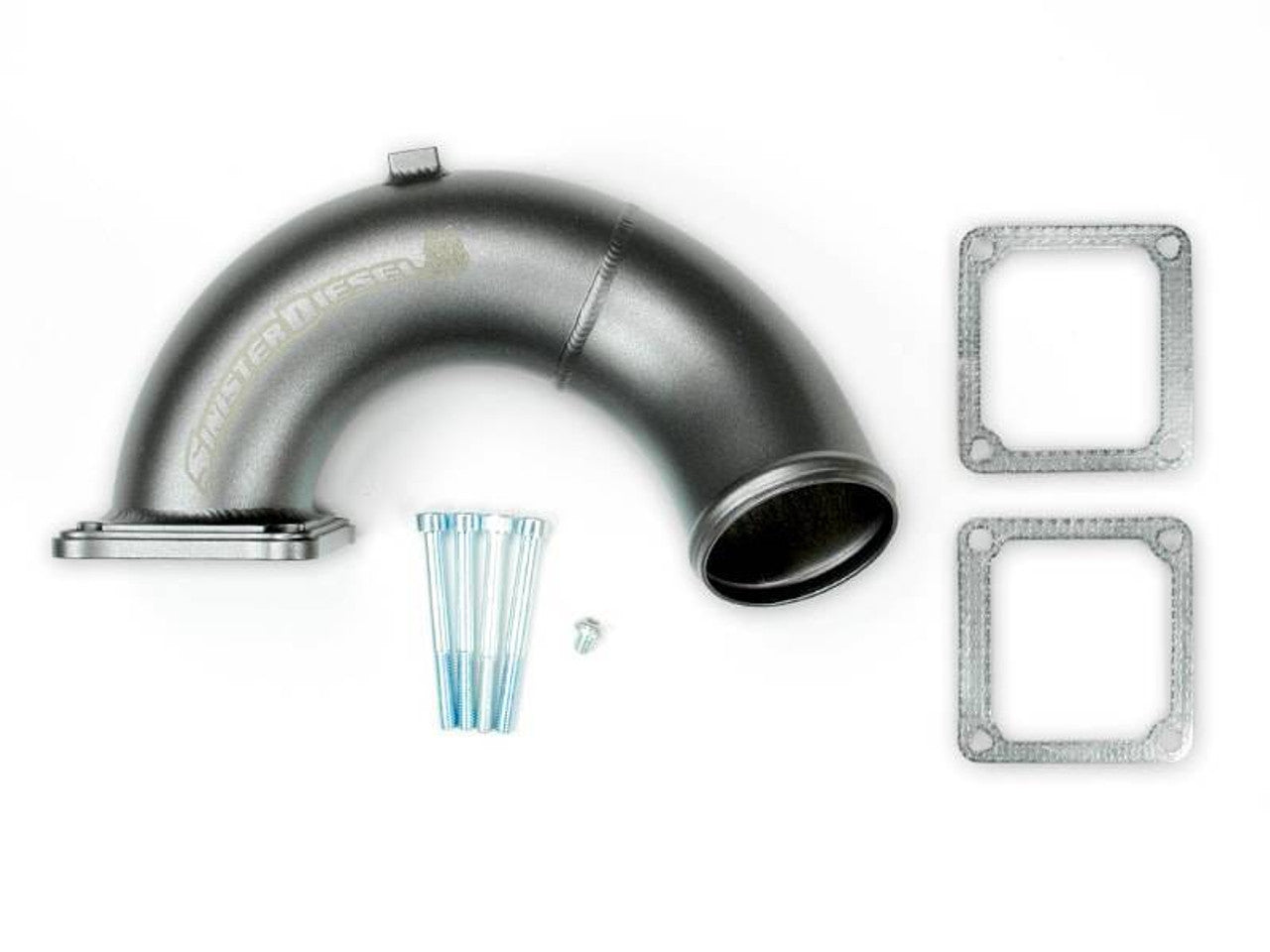Sinister Diesel Intake Elbow for 2003-2007 Dodge Cummins 5.9L (Gray) Sinister Diesel