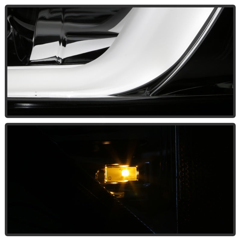 Spyder 06-13 Chevy Impala / 06-07 Chevy Monte Carlo Projector Headlights - Light Bar - Chrome SPYDER