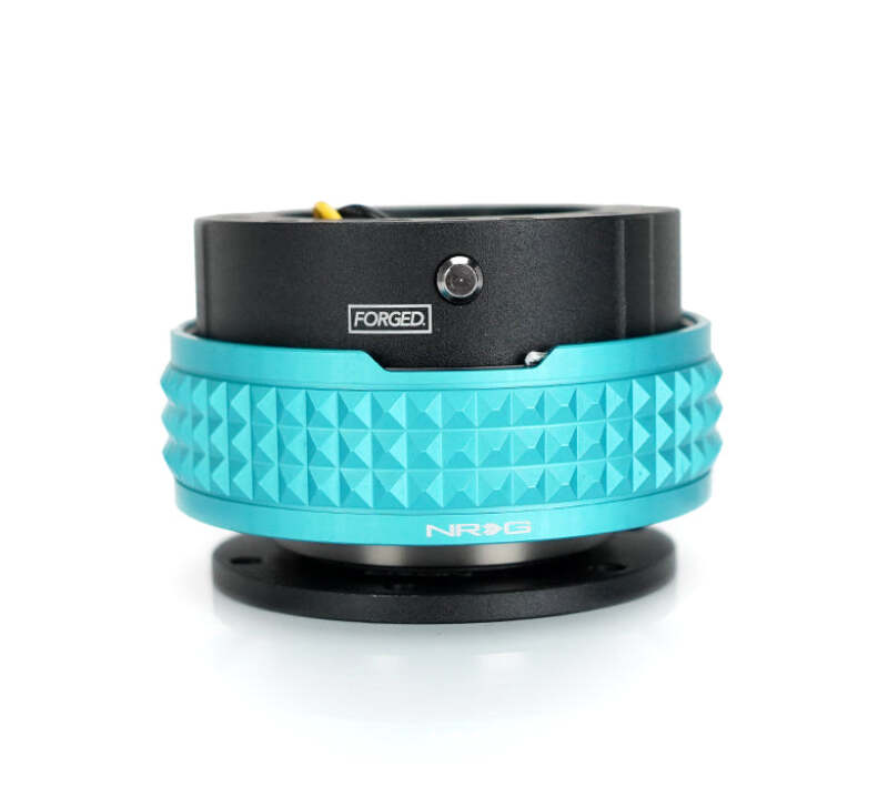 NRG Quick Release Kit - Pyramid Edition - Black Body / Minty Fresh Pyramid Ring - SRK-210BK-MF