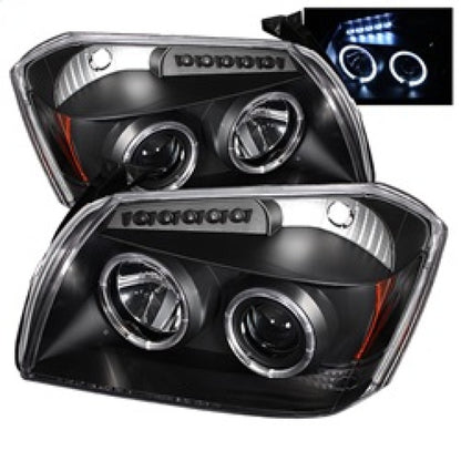 Spyder Dodge Magnum 05-07 Projector Headlights LED Halo LED Blk (Not Included) PRO-YD-DMAG05-LED-BK SPYDER