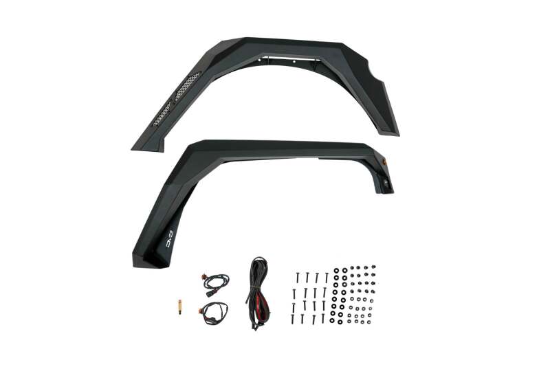 DV8 Offroad 07-18 Jeep Wrangler JK Armor Fender Flares