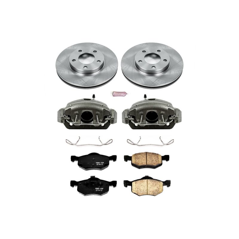 Power Stop 01-07 Ford Escape Front Autospecialty Brake Kit w/Calipers PowerStop