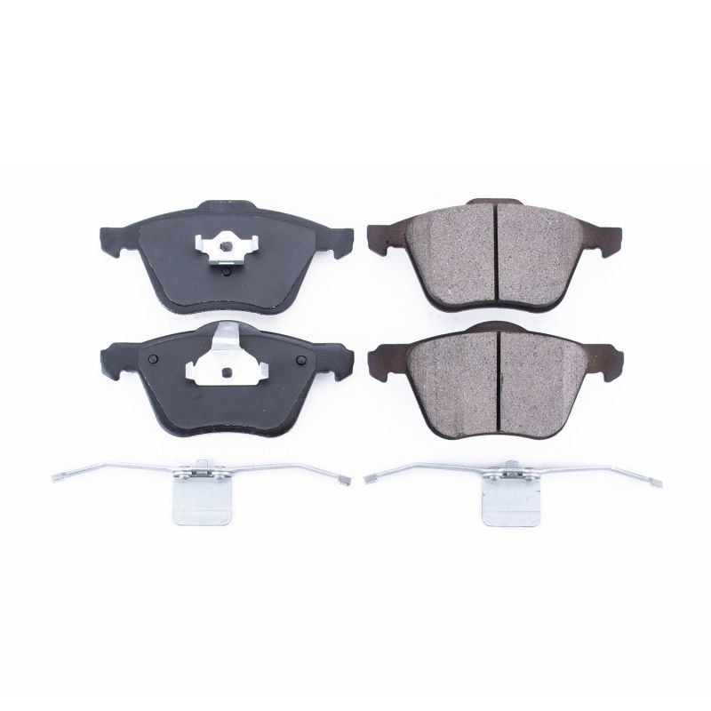 Power Stop 08-09 Volvo S60 Front Z17 Evolution Ceramic Brake Pads w/Hardware PowerStop