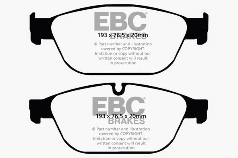 EBC GreenStuff Front Brake Pads - DP22087 EBC