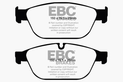 EBC GreenStuff Front Brake Pads - DP22087 EBC