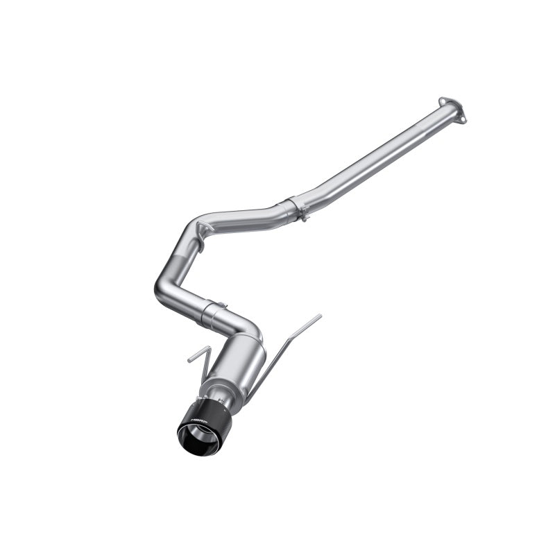 MBRP 15-21 Subaru WRX 2.0L/STI 2.5L/11-14 Sed 3in Cat-Back Single Rear Exit w/Carb Fiber Tips- T304 MBRP