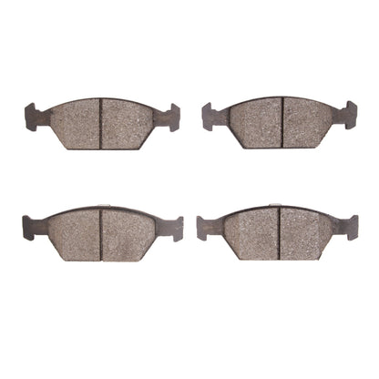 R1 Front Semi-Metallic Brake Pads 2010-2014 Honda City (Mexico)/FIT (Mexico) - 2311-1553-00