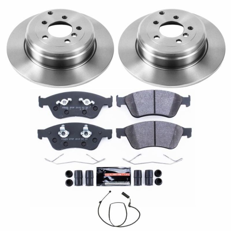 Power Stop 03-05 Land Rover Range Rover Rear Track Day Brake Kit PowerStop