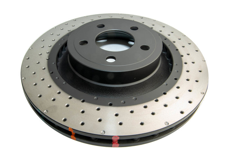 DBA 15-20 Ford Mustang GT (w/352mm Frt Rotor w/o Perf Pkg) Front 4000 Series Cross Drilled Rotor DBA