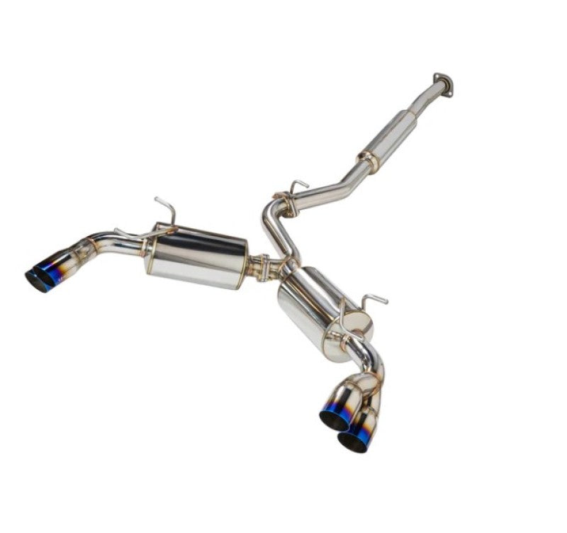 REMARK Sports Touring CatBack Exhaust, Toyota GR86 / Subaru BRZ 2022+, Burnt Stainless Tip Remark