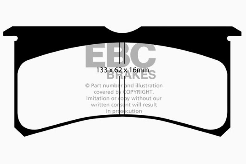 EBC GreenStuff Brake Pads - DP2037 EBC