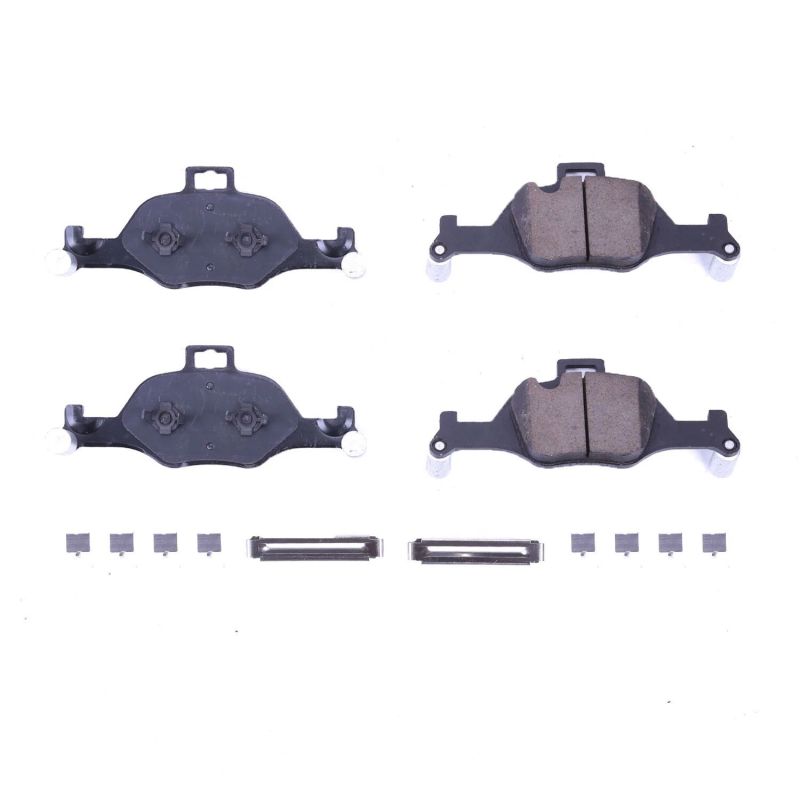 Power Stop 18-19 BMW 530e Front Z17 Evolution Ceramic Brake Pads w/Hardware PowerStop