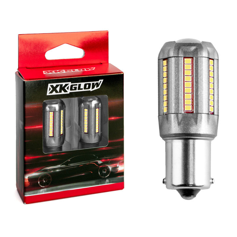 XK Glow 2pc Amber 1157 Auto Bulb