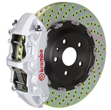 Load image into Gallery viewer, Brembo 20+ Model Y Front GT BBK 6 Piston Cast 365x34 2pc Rotor Drilled-Silver