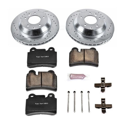 Power Stop 2006 Volkswagen Touareg Rear Z23 Evolution Sport Brake Kit PowerStop