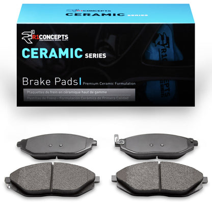 R1 Front Ceramic Brake Pads 2011-2020 Chevrolet Beat (Mexico)/Spark (Mexico) - 2310-1590-00