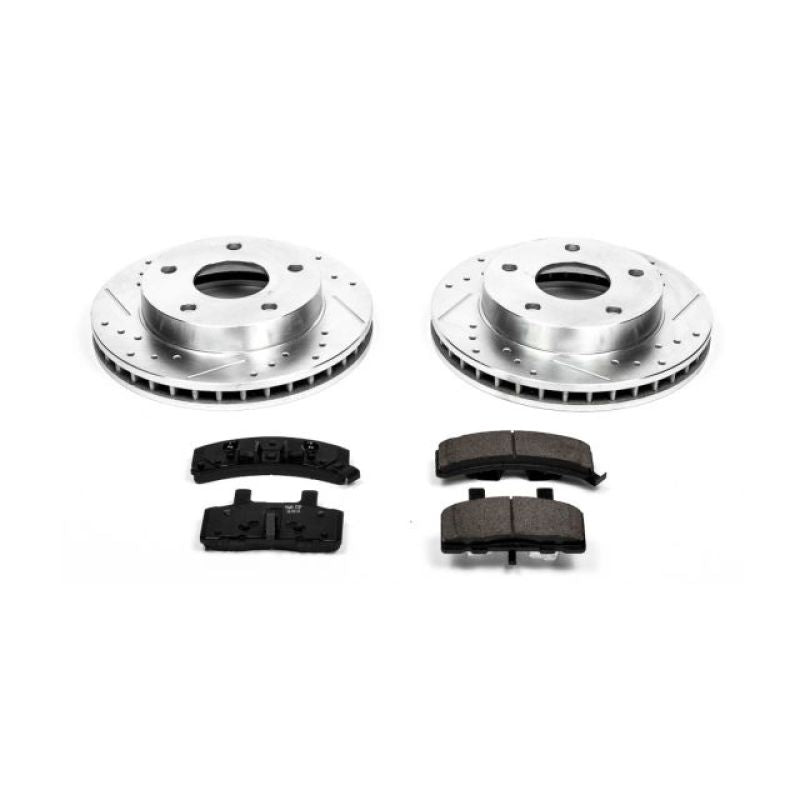 Power Stop 94-99 Dodge Ram 1500 Front Z23 Evolution Sport Brake Kit PowerStop