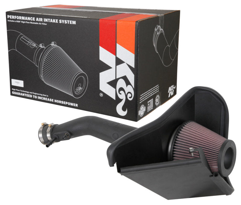 K&N 63 Series AirCharger Performance Intake 17-18 Ford Edge L4-2.0L F/I