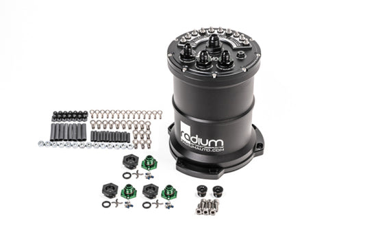 Radium Multi-Pump Fuel Surge Tank Fits Bosch BR540 / Deatschwerks DW400 (Pumps Not Included) Radium Engineering