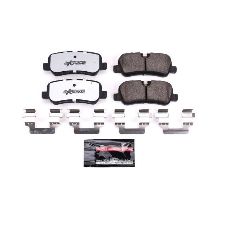 Power Stop 05-09 Land Rover LR3 Rear Z36 Truck & Tow Brake Pads w/Hardware PowerStop
