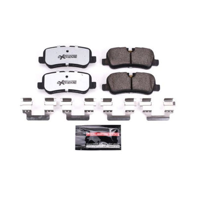 Power Stop 05-09 Land Rover LR3 Rear Z36 Truck & Tow Brake Pads w/Hardware PowerStop