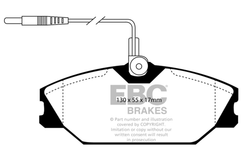 EBC GreenStuff Front Brake Pads - DP2949 EBC