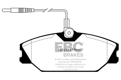 EBC GreenStuff Front Brake Pads - DP2949 EBC