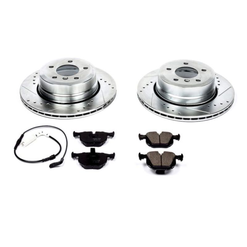 Power Stop 06-07 BMW 525xi Rear Z23 Evolution Sport Brake Kit PowerStop
