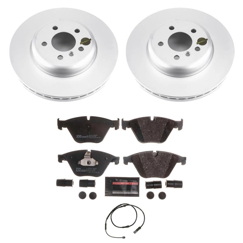 Power Stop 14-16 BMW 535d Front Euro-Stop Brake Kit PowerStop