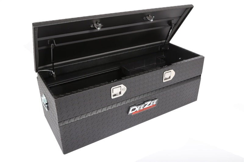 Deezee Universal Tool Box - Red Chest Black BT 46In (Txt Blk)