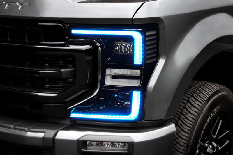 Oracle 20-22 Ford F-250/350 Super Duty Dynamic ColorSHIFT Headlight DRL Upgrade Kit w/Switchback ORACLE Lighting