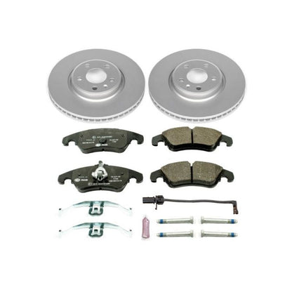Power Stop 12-16 Audi A4 Front Euro-Stop Brake Kit PowerStop