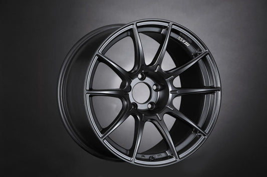 SSR GTX01 18x9 5x100 52mm Offset Flat Black Wheel (S/O, No Cancellations)
