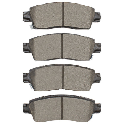 R1 02-19 Saturn Outlook Rear Semi Met Brake Pads