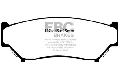 EBC YellowStuff Front Brake Pads - DP4979R EBC