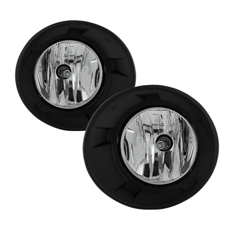 xTune Chevy Camaro 2010-2013 (Not RS Models) OEM Fog Light W/Switch - Clear FL-CCAM10-V6-C SPYDER