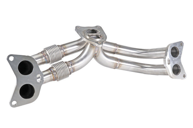 Perrin 22-24 Subaru WRX / 20-24 OBXT & Legacy XT / 19-24 Ascent Equal Length Header - Brushed SS Perrin Performance