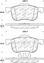 Load image into Gallery viewer, StopTech Premium Ceramic Front Brake Pads - 308.07940