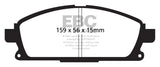 EBC Ultimax2 Front Brake Pads - UD855