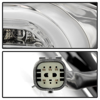 Spyder Chevy Camaro 16-18 Halogen LED Tail Lights Chrome ALT-YD-CCAM16HAL-SEQ-C SPYDER
