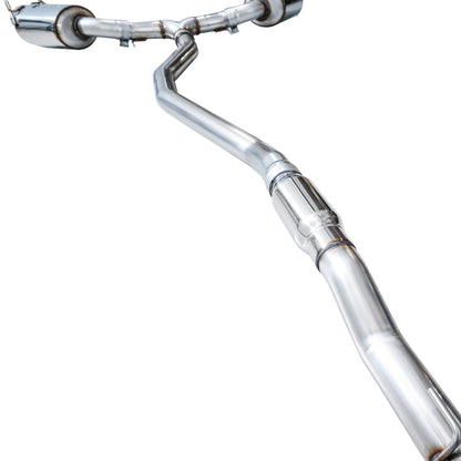 AWE Tuning 22+ Honda Civic Si/Acura Integra Touring Edition Catback Exhaust - Dual Chrome Silver Tip AWE Tuning