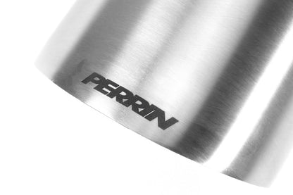 Perrin 2022 BRZ/GR86 Axle Back Exhaust SS (Single Side Exit w/Helmholtz Chamber) Perrin Performance