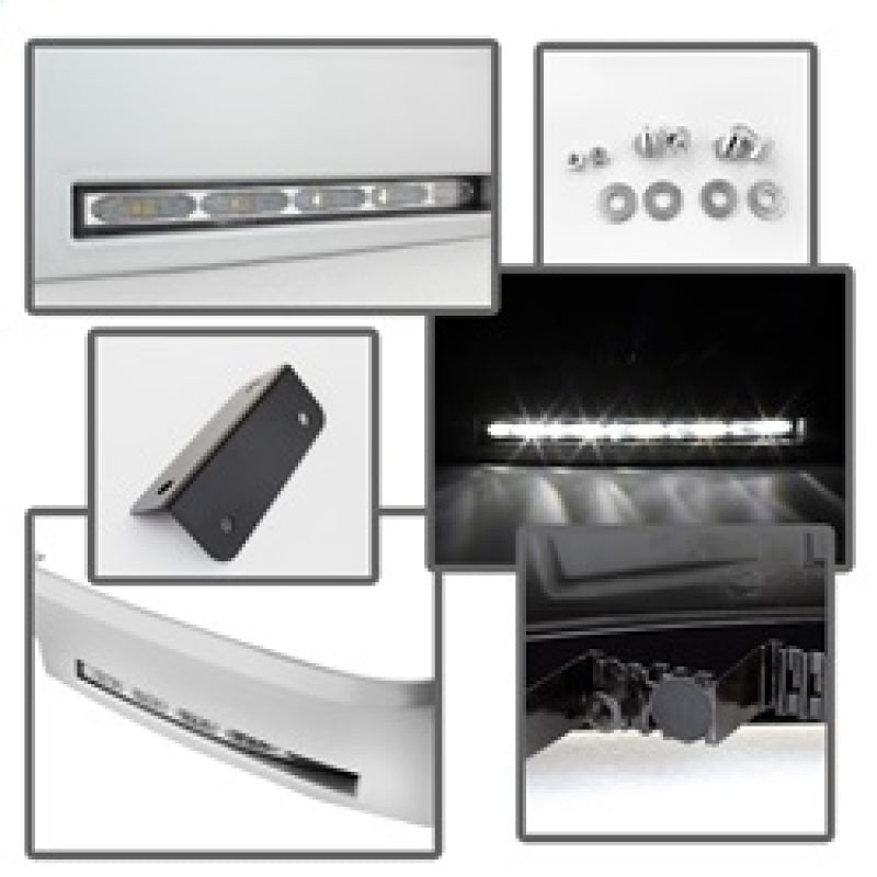 Spyder Toyota Tundra 07-13 Daytime LED Running Lights wo/switch Silver FL-DRL-TTU07-SIL SPYDER