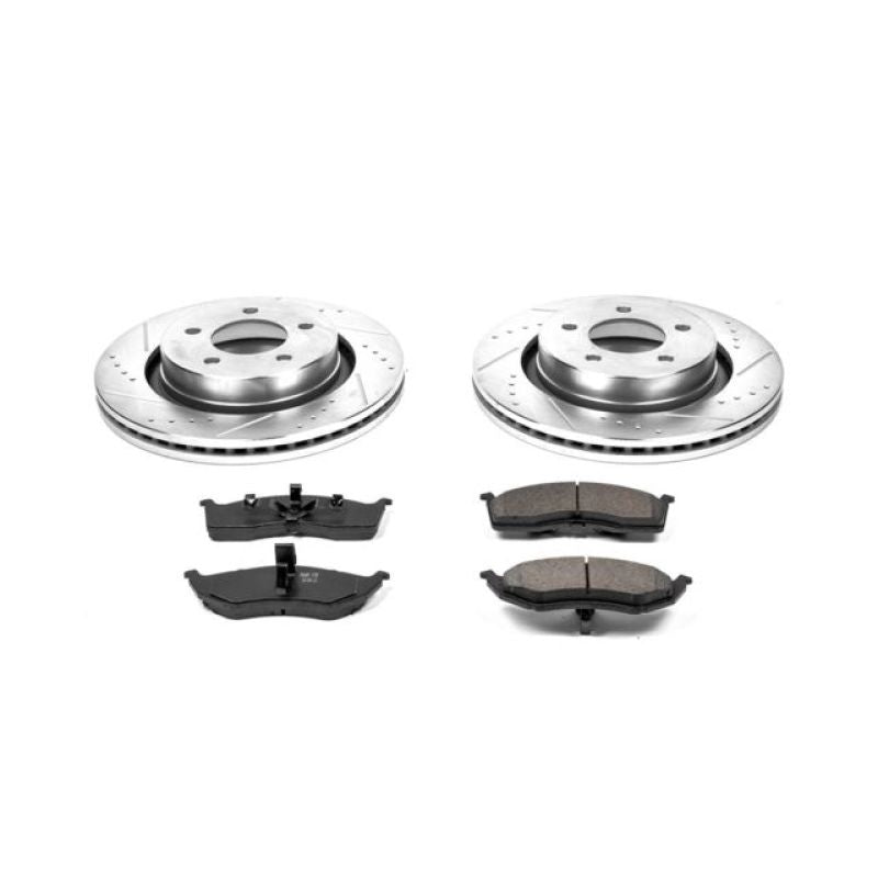 Power Stop 00-04 Chrysler Concorde Front Z23 Evolution Sport Brake Kit PowerStop