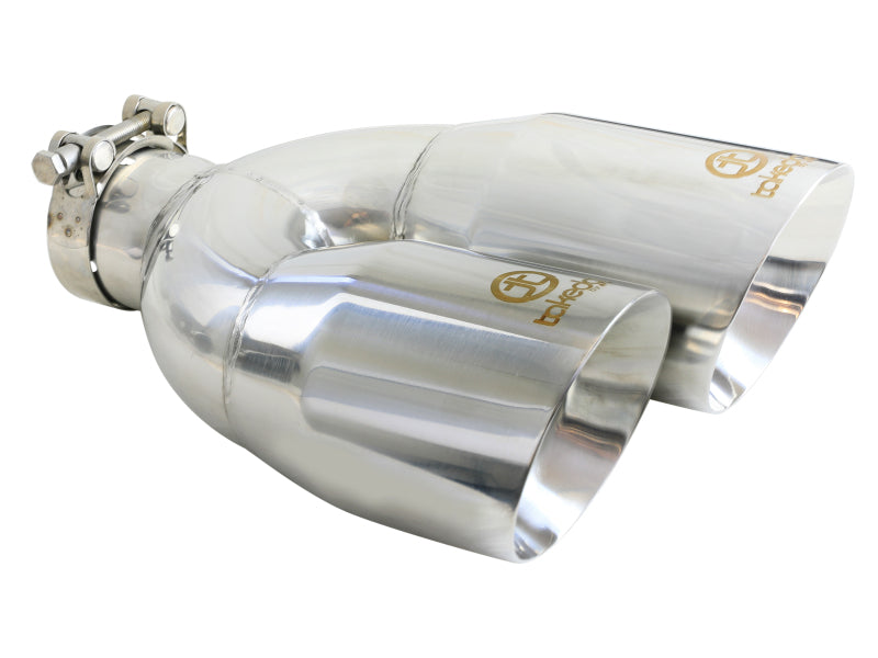aFe Takeda 2-1/2" 304 Stainless Steel Exhaust Tip - 49T25484-P122