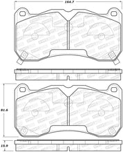 Load image into Gallery viewer, StopTech Premium Ceramic Front Brake Pads - 308.16660